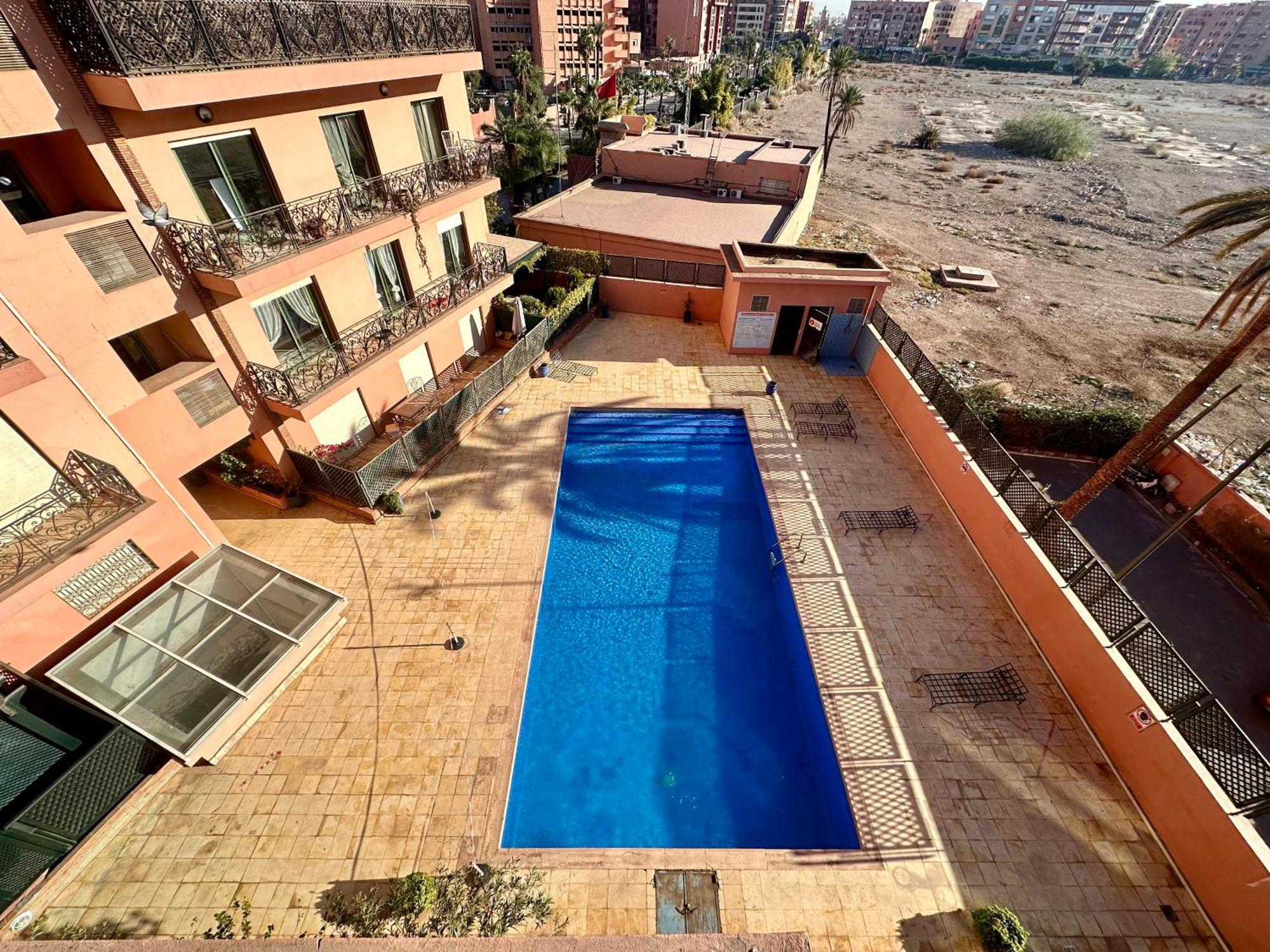 Majorelle House Vicino Ai Giardini Vista Splendida Apartment Marrakesh Exterior photo