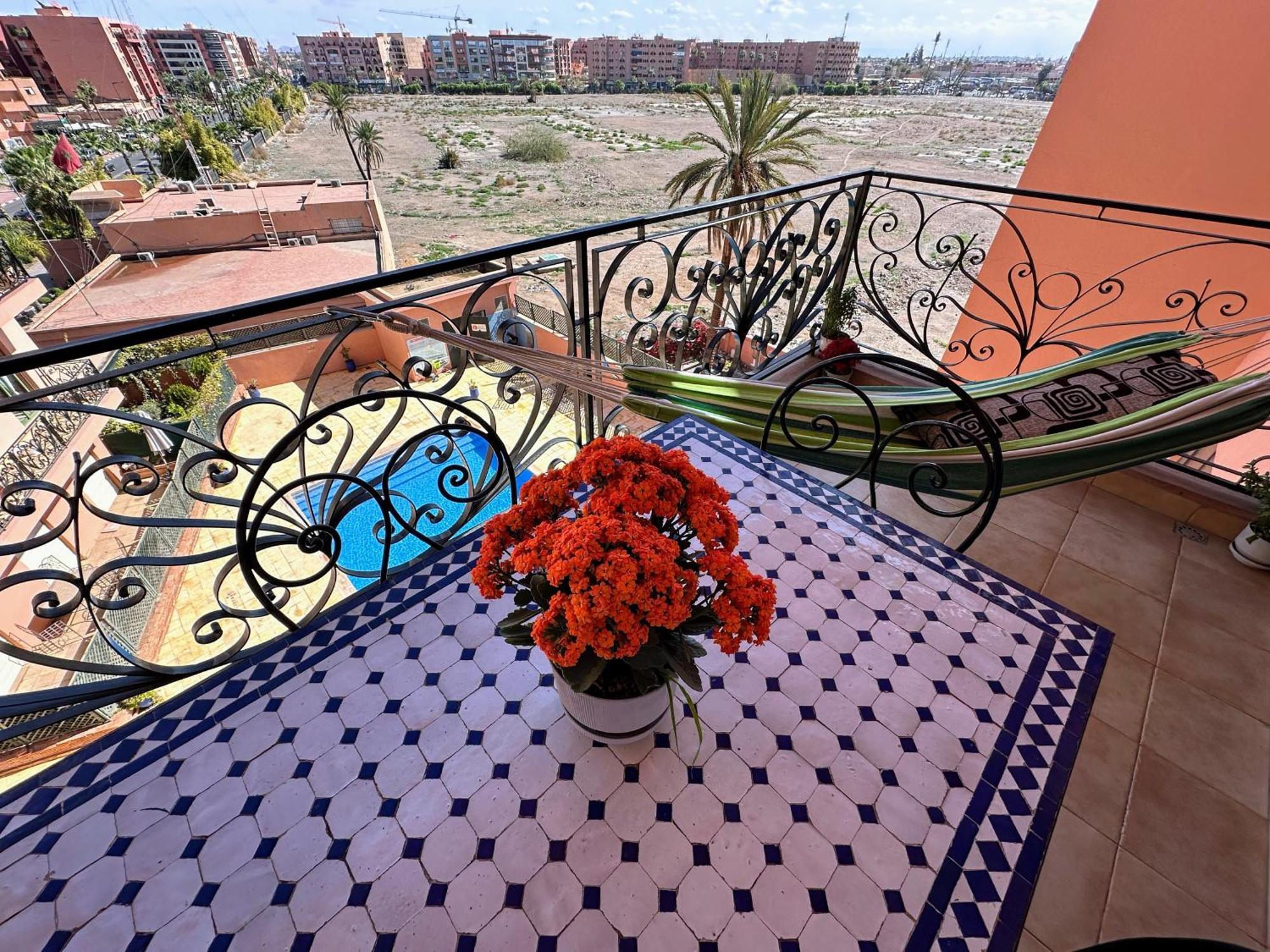 Majorelle House Vicino Ai Giardini Vista Splendida Apartment Marrakesh Exterior photo